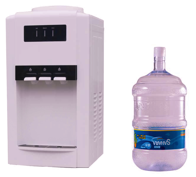 OASIS桌上型冰溫熱飲水機+20桶撒哈拉純水